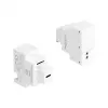 DELOCK keystone-module met USB-C PD 20W laadbus, wit