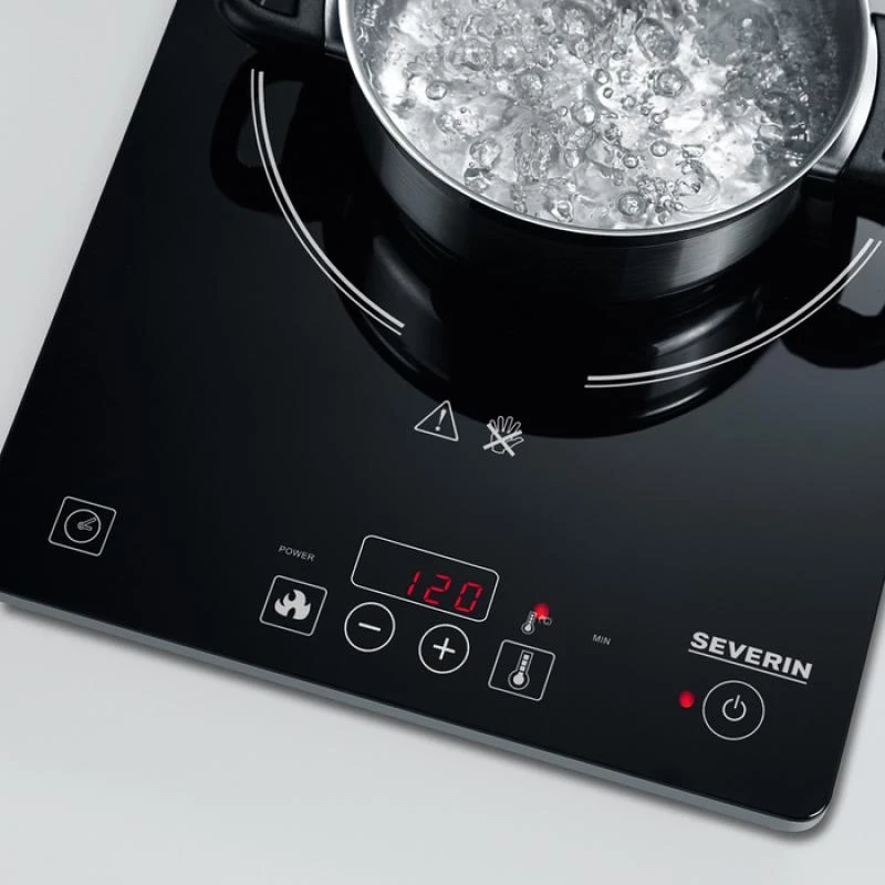 Severin KP 1071 kookplaat zwart tafelmodel zone-inductiekookplaat 1 zone(s)