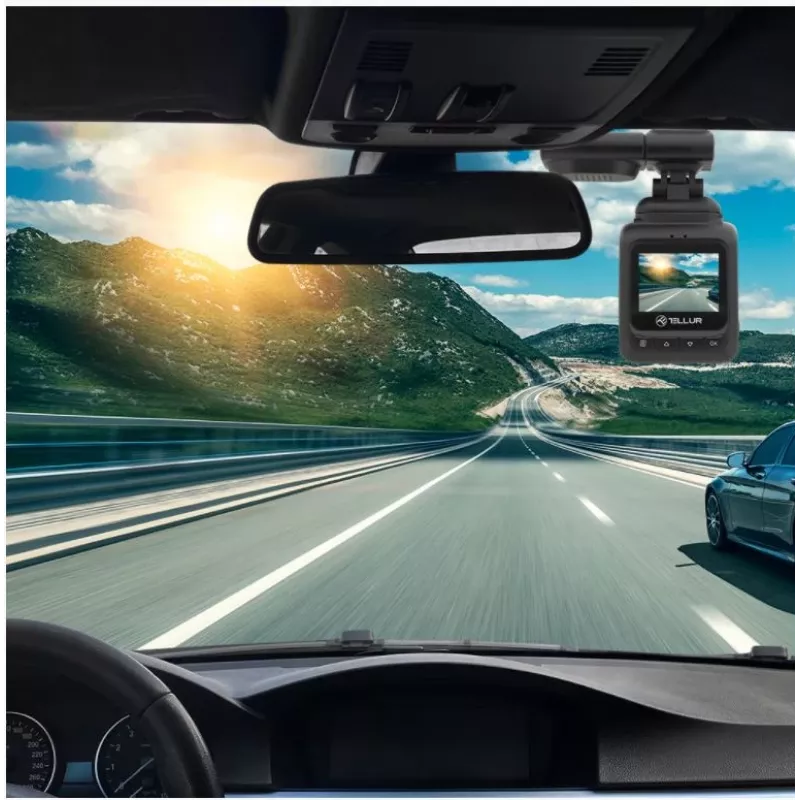 Dashcam Tellur Dash Patrol DC2 FullHD 1080P GPS zwart