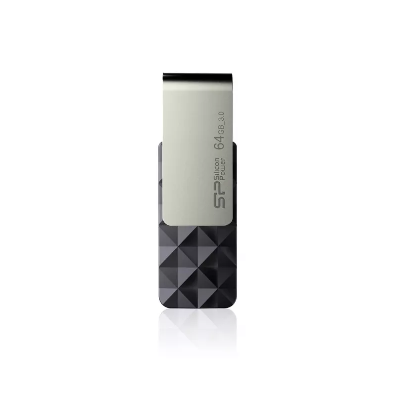 Silicon Power Blaze B30 USB-stick 64 GB USB Type-A 3.0 (3.1 Gen 1) zwart