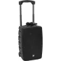Omnitronic draadloos PA-systeem WAMS-10BT2 MK2 met Bluetooth-connectiviteit, draagbare actieve luidsprekerset