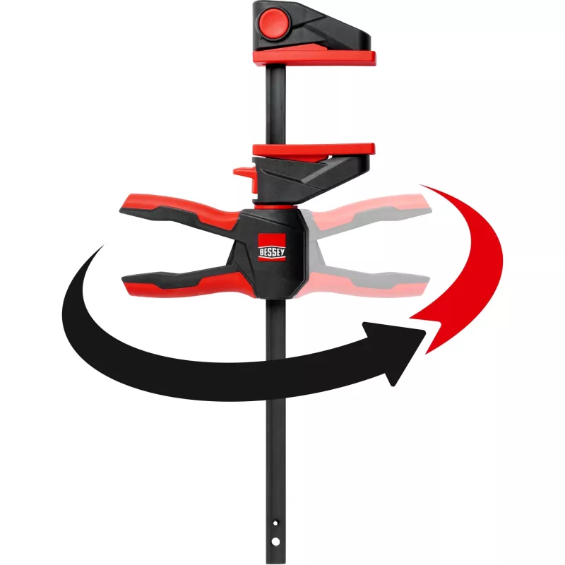 Bessey eenhandsklem met draaibare greep EZ360 EZ360-45 spanwijdte max. 450 mm