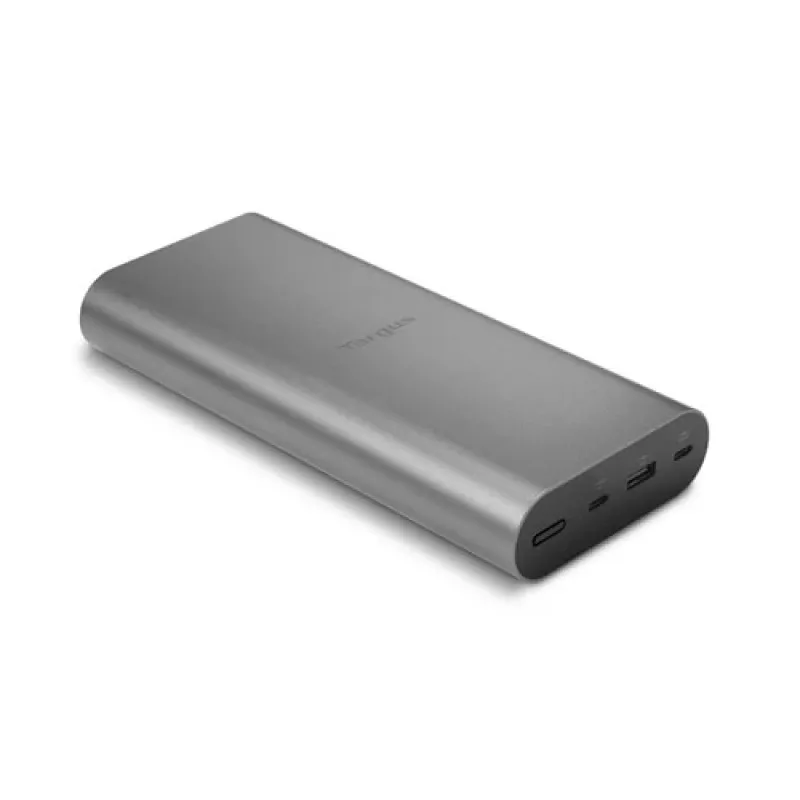 Draagbare oplader Dell APB081GL 24000 mAh, 1x USB-A + 2x USB-C, 2 A uitgang, grijs, 0,69 kg
