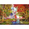 Kapel in herfstpracht, puzzel 1000 stukjes