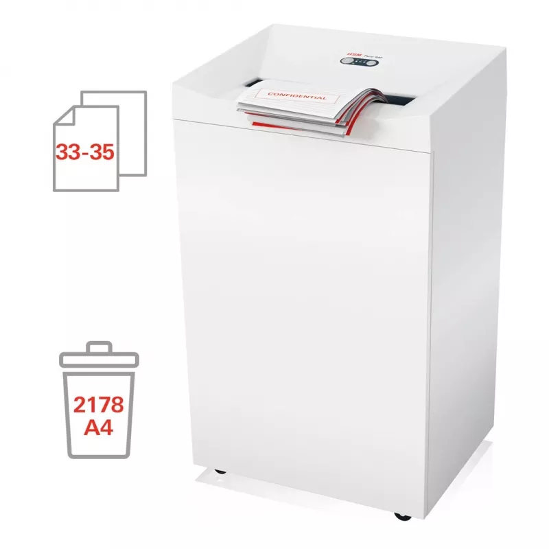 HSM Pure 940 Papiervernietiger, 165 l, 3,9x40 mm