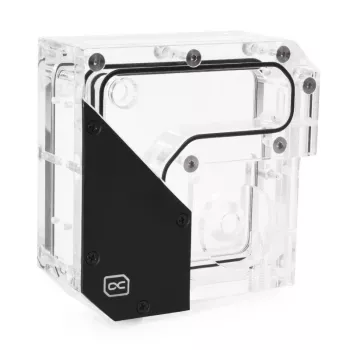 Reservoir Alphacool 15075 acryl zwart transparant 120mm