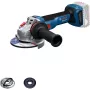 Haakse slijper Bosch GWS 18V-11 S SOLO 125 mm 18V accu-aangedreven, schijf 125 mm