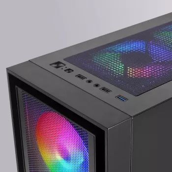 Mars Gaming MC-AIR computerbehuizing midi tower zwart