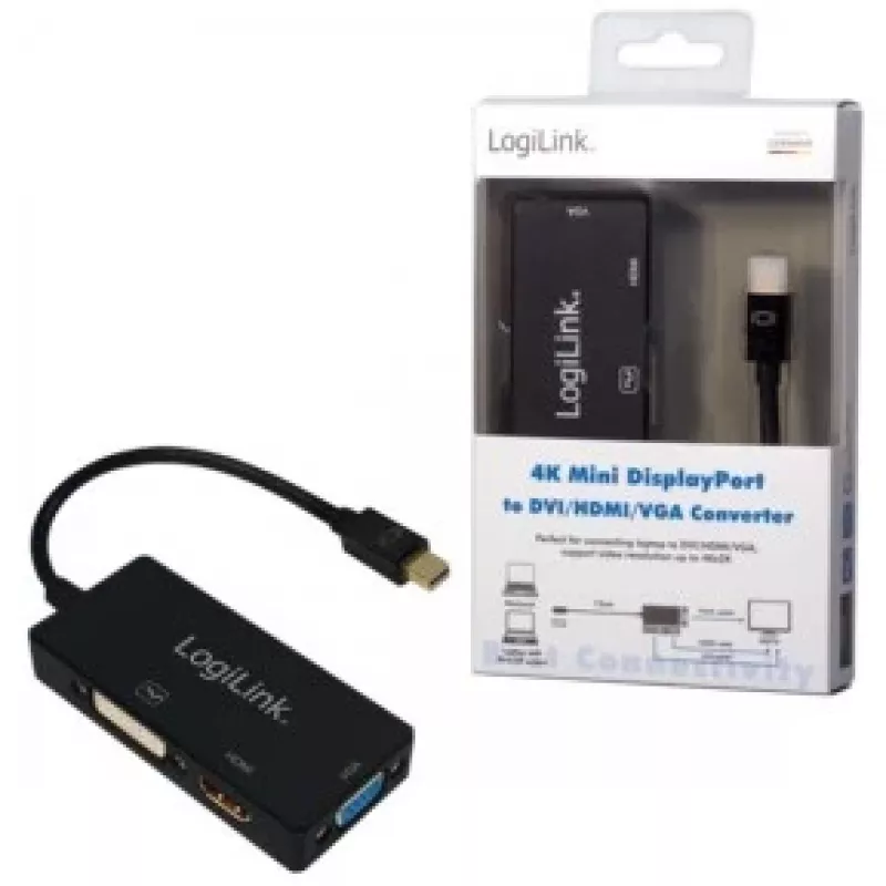 Kabel-adapter Mini DisplayPort naar DisplayPort LogiLink CV0110