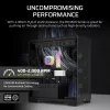 Corsair iCUE LINK RX120 MAX 120mm behuizingsventilator - zwart