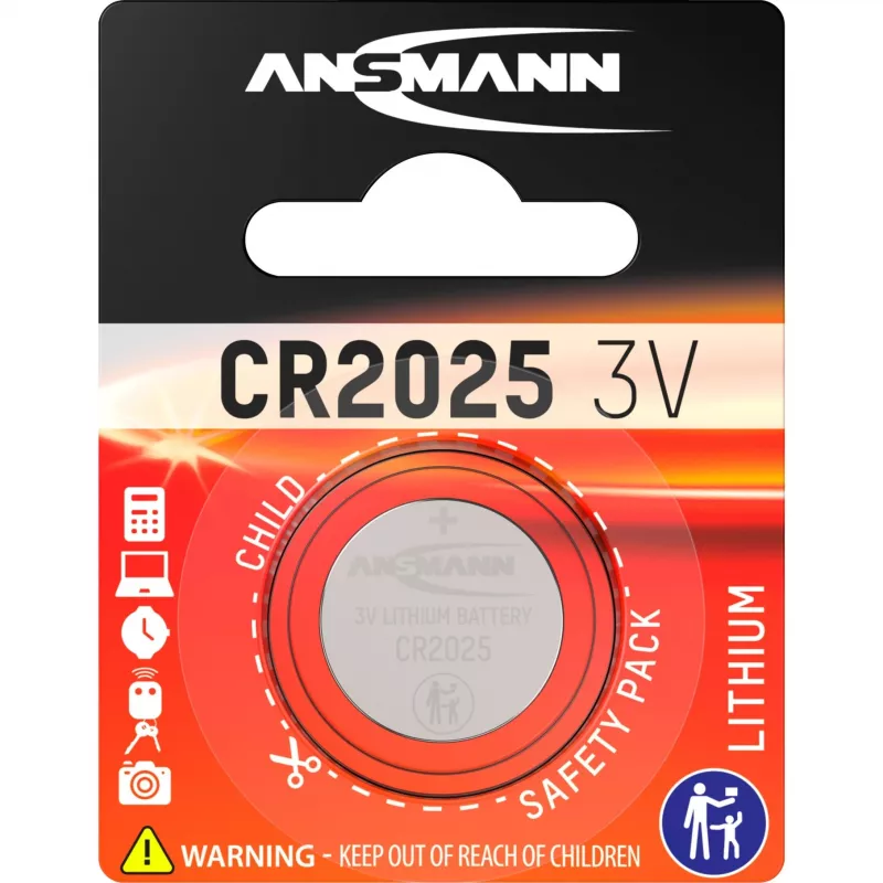 Wegwerpbatterij Ansmann CR 2025