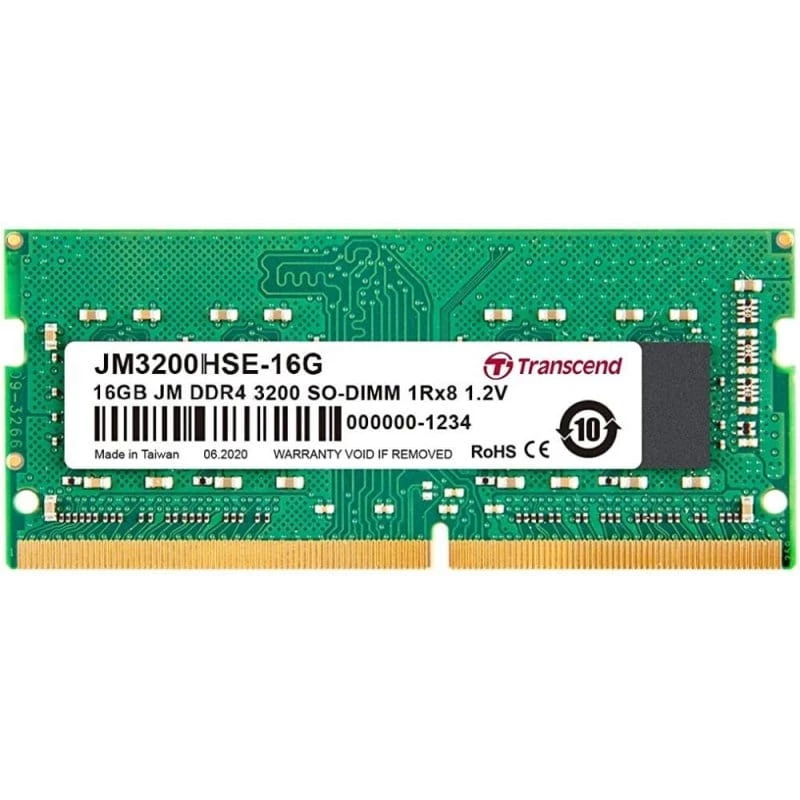 Transcend JetRAM - DDR4 - Module - 16 GB - SO DIMM 260-PIN