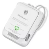 Gasleksensor QOLTEC 52652 — propaan/butaan (LPG) detector, 85 dB alarm, LED-indicatie
