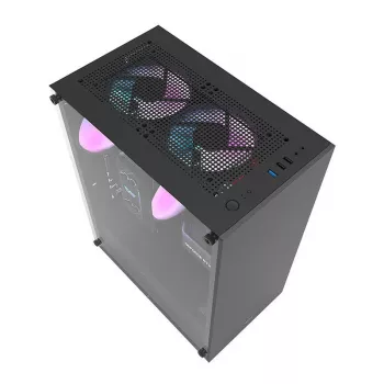 Computerbehuizing Darkflash DK100 (zwart)
