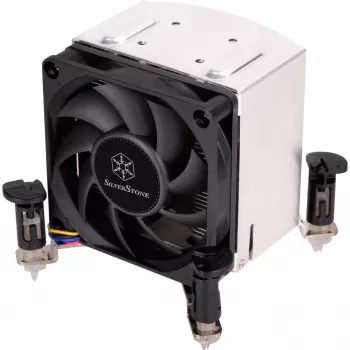 SilverStone Argon Serie AR10-115XP - processorkoeler - (LGA1156-socket, LGA1155-socket, LGA1150-socket, LGA1151-socket) - aluminium en koper - 70 mm
