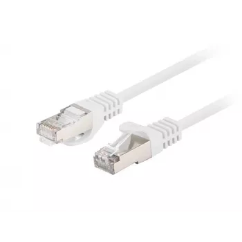 Lanberg PCF6-20CC-0025-W Cat.6 FTP patchkabel, 0,25 m, Wit, verpakking van 10