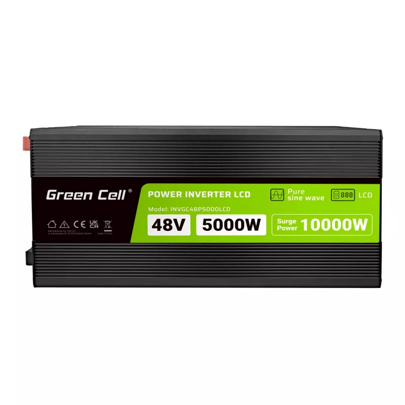 LCD-omvormer 48V 5000W/10000W zuivere sinus met display