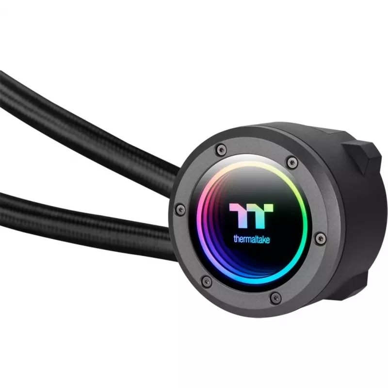 Thermaltake TH420 V2 ARGB processor all-in-one-vloeistofkoeler 14 cm zwart 1 stk.
