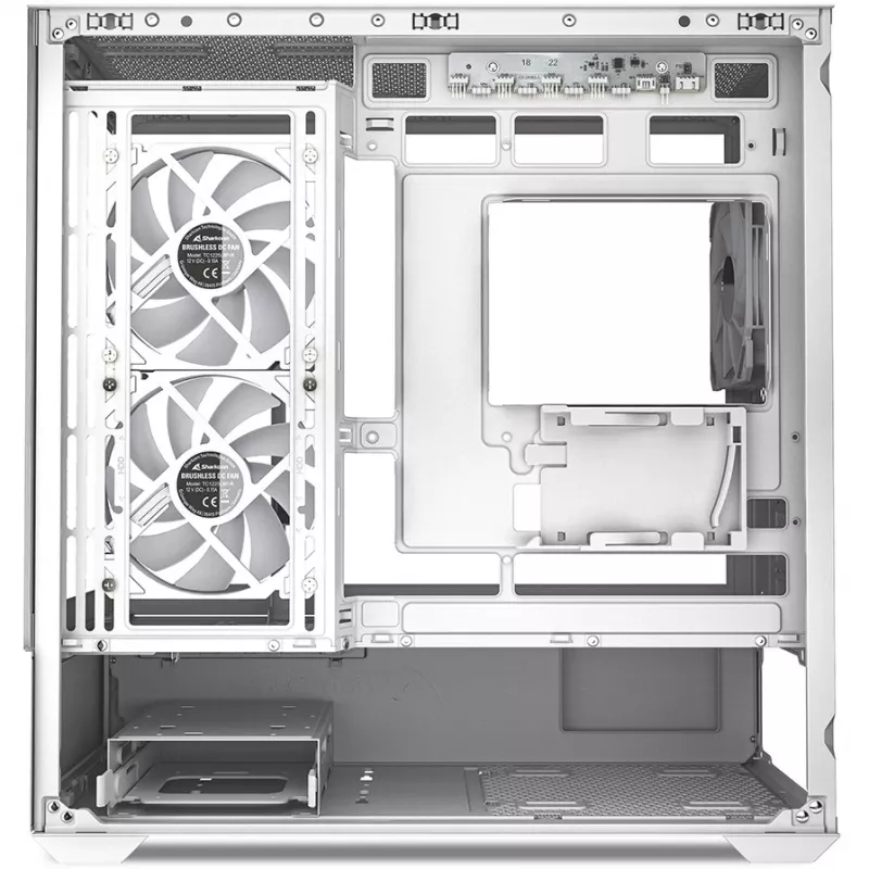 PC-behuizing Sharkoon MK6 RGB midi tower wit