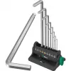 Wera 05022102001 inbussleutelset, L-vorm, metrisch, 9-delig