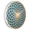 NeXtime klok 3149tq Sun Large, Ø50 cm, wand, turquoise