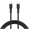 CANYON kabel OnWire 60CL C-C 60W COLOR gevlochten 1m zwart