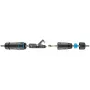 Goobay Outdoor (IP68) netwerkkabelverbinder, CAT 6A ongeschermd, UTP – stof- en waterdicht, klemmenstrook voor LSA-montage (gereedschapsvrij) (44416)