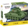 Bouwset Cobi T-34-85 tankmodel — 110 onderdelen, leeftijd 6+, groen
