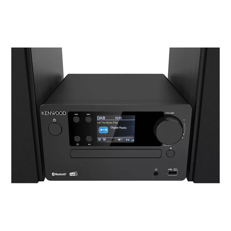Kenwood M-725DAB-B home-audio-microsysteem 25 W zwart (M725DABB)
