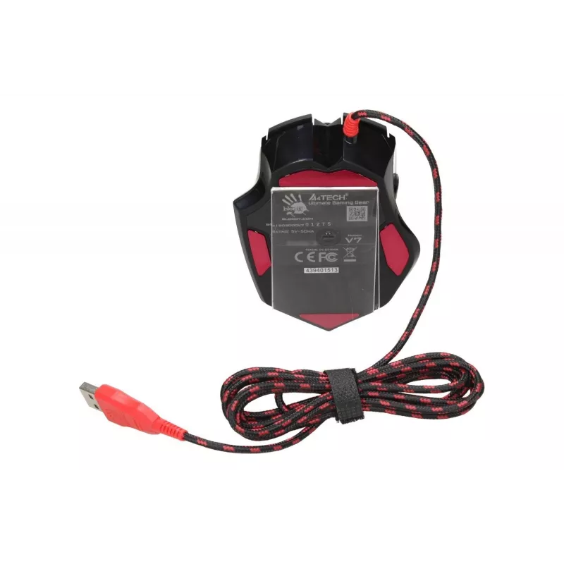 A4Tech Bloody V7m muis USB Type-A V-Track 3200 DPI