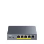 CUDY GS105P 5-poorts Gigabit PoE+ switch 36W
