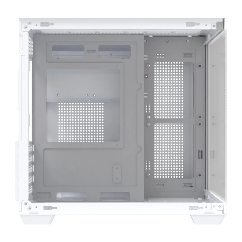 Computerbehuizing DarkFlash B275 (wit) midi-tower ATX-compatibel, front-I/O, gehard glas