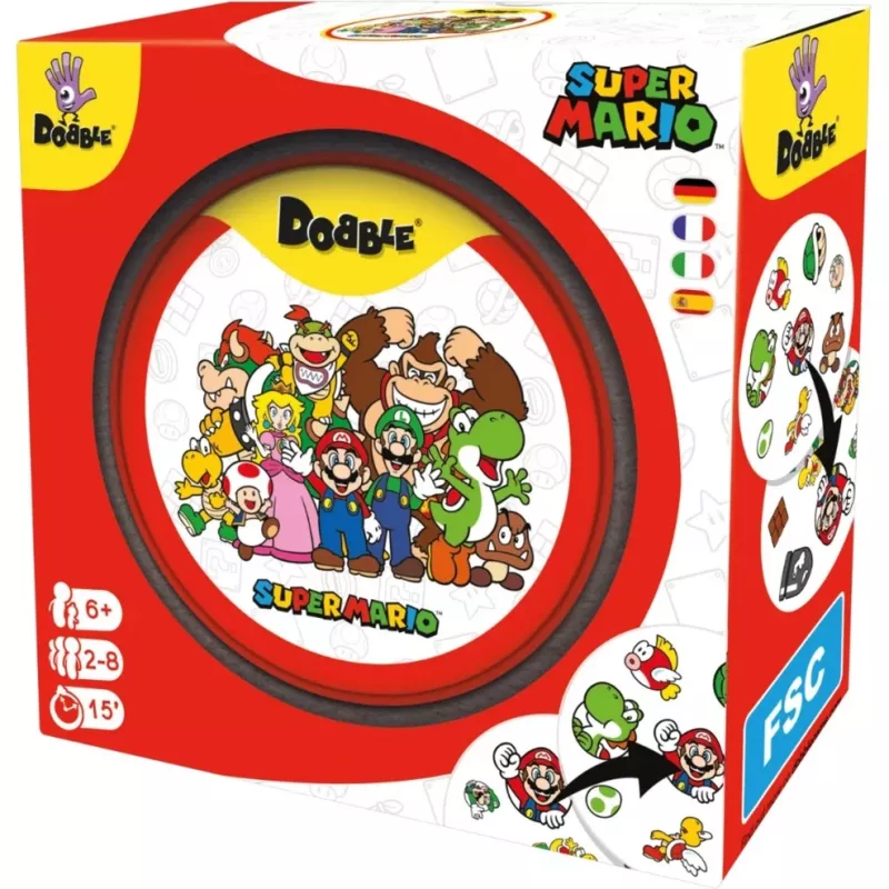 Dobble Super Mario, kaartspel