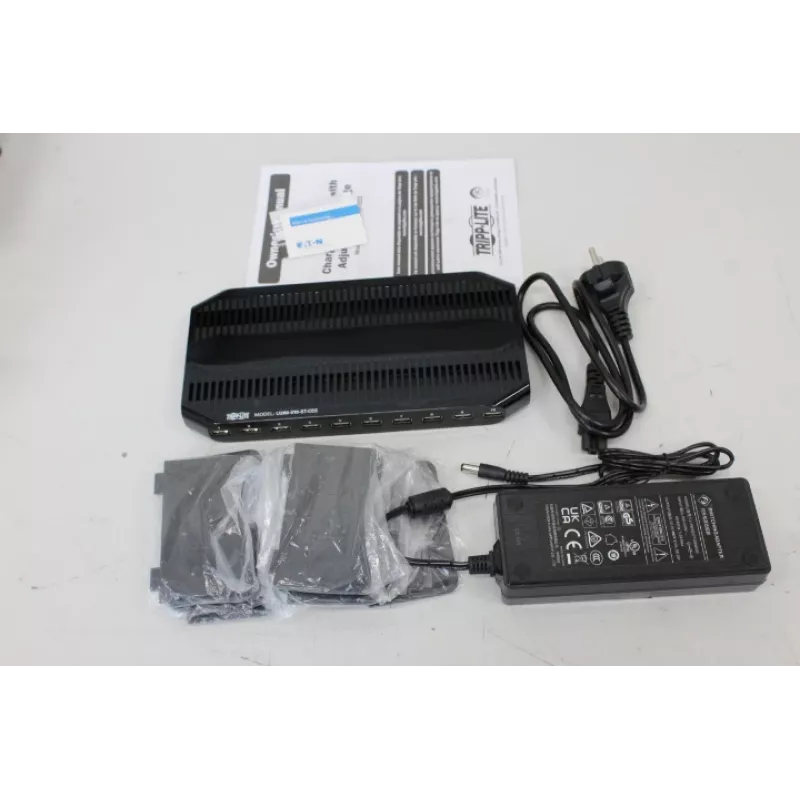 USB-laadstation Tripp Lite U280-010-ST-CEE — 10 USB-poorten, verstelbaar vak