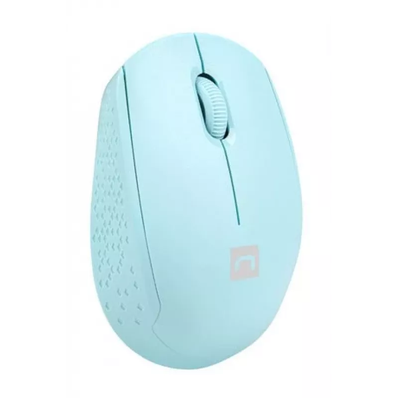 Natec Stork NMY-2001 draadloze optische muis, 1600 DPI, USB-ontvanger, blauw