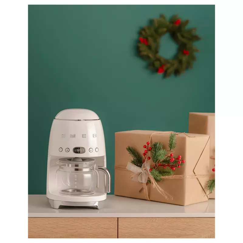 Smeg 50's Style DCF02CREU koffiezetapparaat 1,25 liter crème