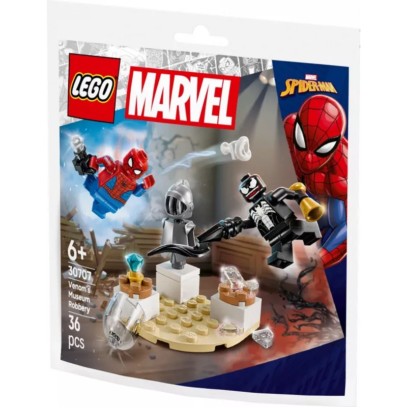 Constructiespeelgoed LEGO Venoms museumroof polybag-set 30707 – Marvel Super Heroes, kleine verzamelset