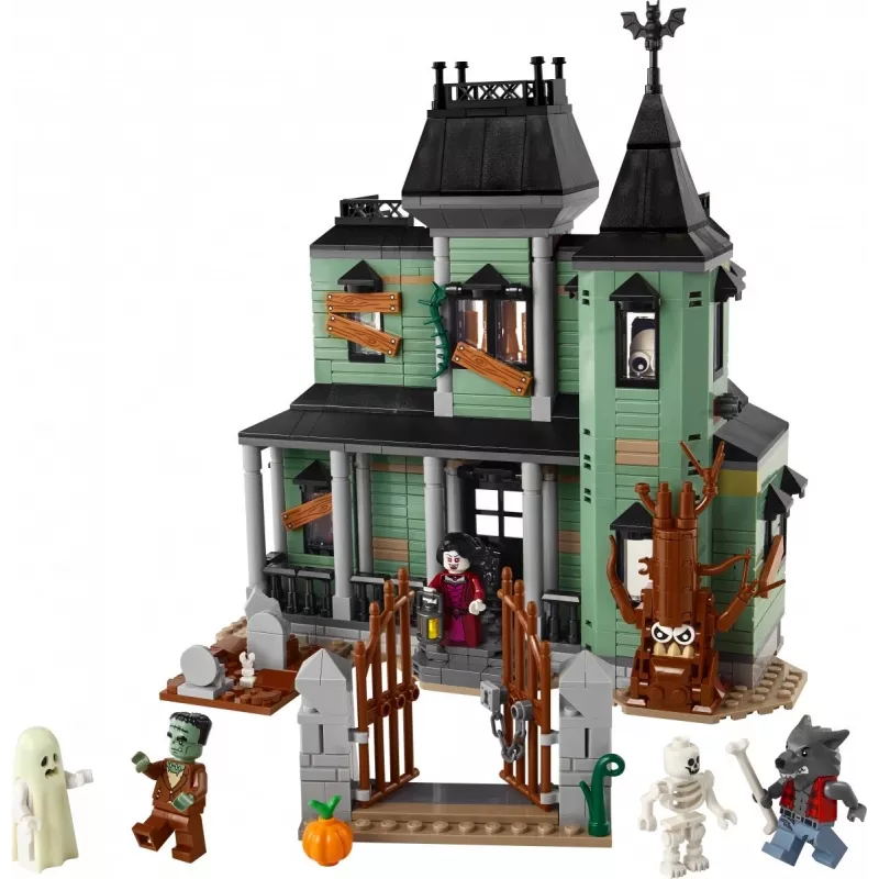Constructiespeelgoed LEGO Creator 3-in-1 Spookhuis model 31167 – 736 onderdelen, 3 modellen, 5 minifiguren