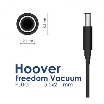 Akyga AK-PD-09 oplader voor Hoover Freedom stofzuiger, 26 V / 0,4 A, 10,4 W, 5,5 x 2,1 mm, 1,8 m