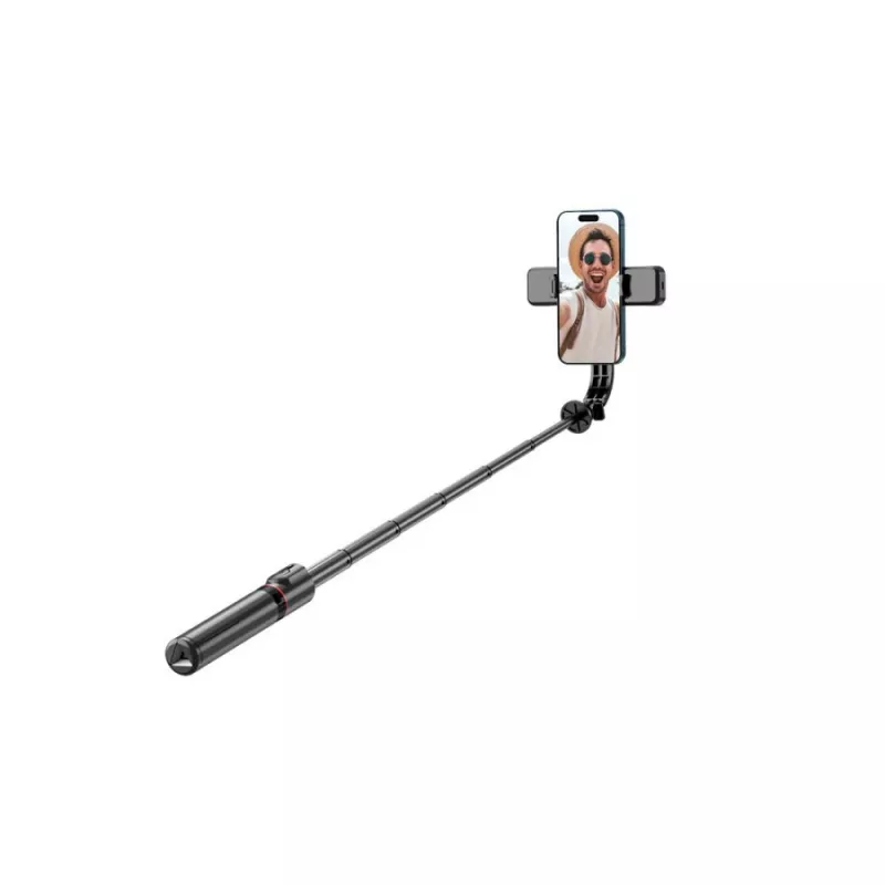 Tech-Protect L05S selfiestick met statief, LED-lamp en Bluetooth-afstandsbediening