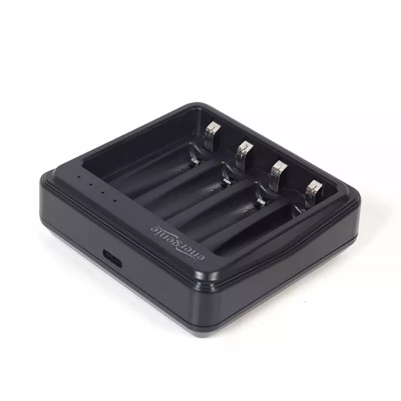 Batterijoplader Gembird BC-USB-03 USB-compatibel AA AAA zwart