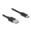 USB-kabel DeLOCK 90133 USB 2.0 0,8 m zwart