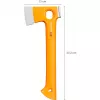 Enkele bijl Fiskars 1069101, stalen kop, 330 mm lengte, oranje