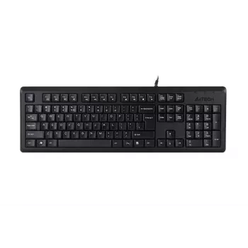A4Tech KR-92 toetsenbord universeel USB QWERTY Engels zwart