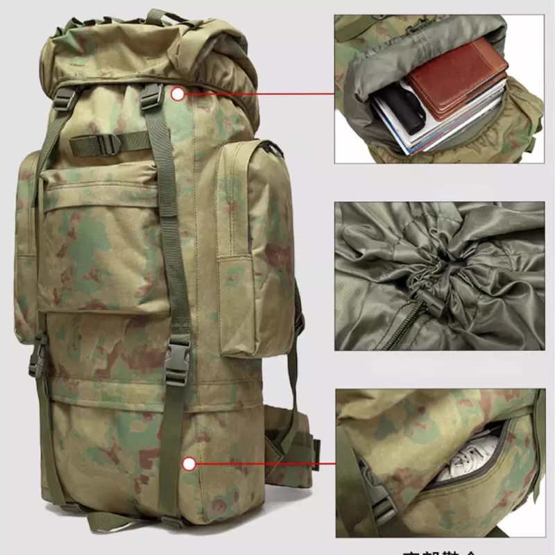 Rugzak Extralink Tactical Military Camouflage 65L