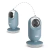Vedo blauw elektronische babyfoon met draadloze ontvanger