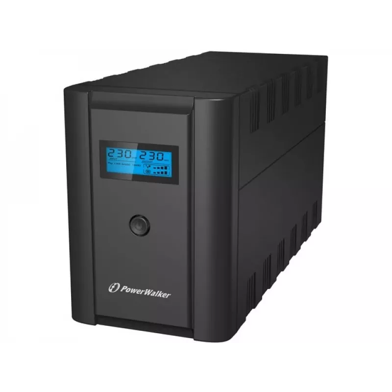 PowerWalker VI 1200 LCD/FR line-interactive 1,2 kVA 600 W 4 AC-uitgangen