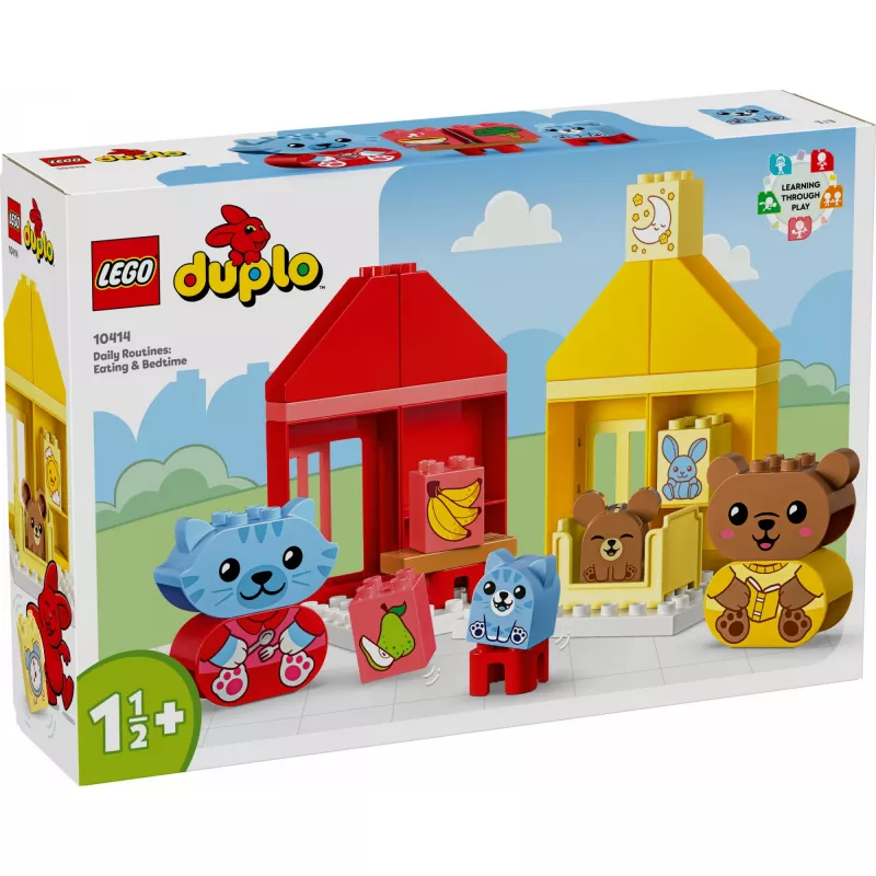 LEGO DUPLO mijn eerste dagelijkse routines: eten & bedtijd 10414