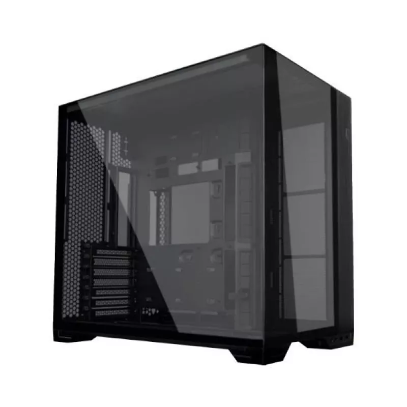 PC-behuizing Lian Li O11 VISION COMPACT Tower zwart