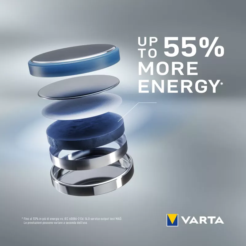 VARTA Electronics batterij CR2016 lithium 90 mAh 3V VE 2 (06016101402)